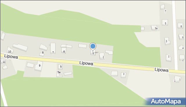 Żarnowiec, Lipowa, 4, mapa Żarnowiec