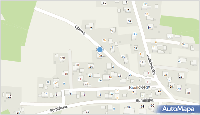 Zwonowice, Lipowa, 4, mapa Zwonowice