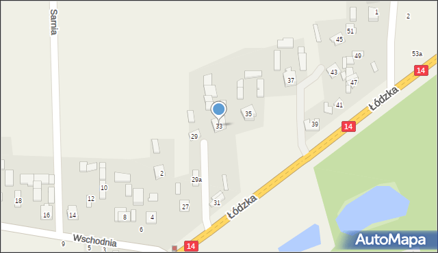 Bratoszewice, Łódzka, 33, mapa Bratoszewice