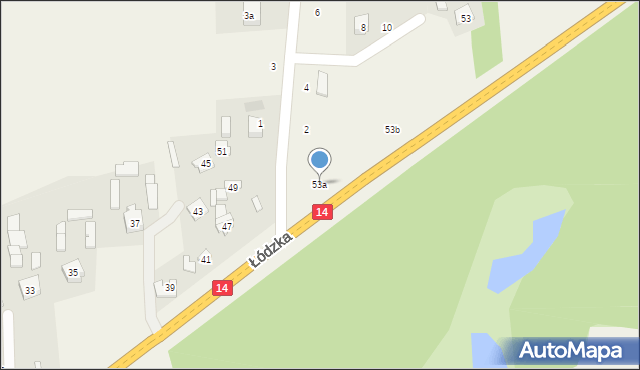 Bratoszewice, Łódzka, 53a, mapa Bratoszewice