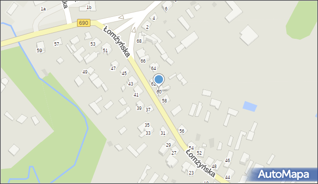 Ciechanowiec, Łomżyńska, 60, mapa Ciechanowiec