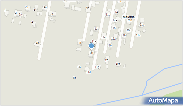 Czerwionka-Leszczyny, Lompy Józefa, 11F, mapa Czerwionka-Leszczyny