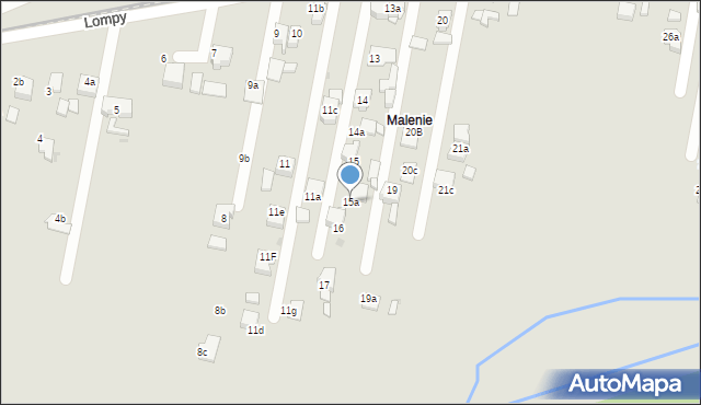 Czerwionka-Leszczyny, Lompy Józefa, 15a, mapa Czerwionka-Leszczyny