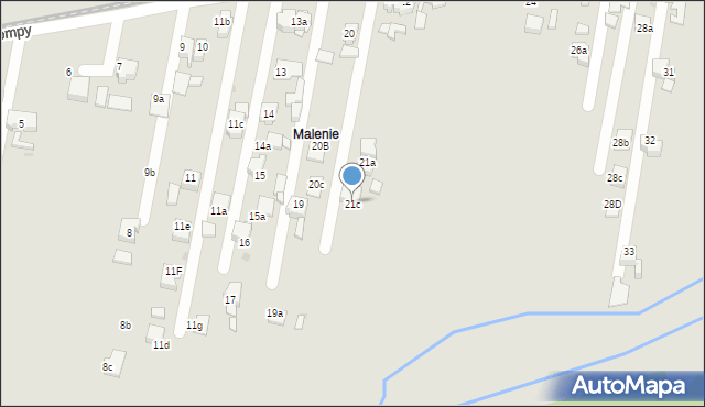 Czerwionka-Leszczyny, Lompy Józefa, 21c, mapa Czerwionka-Leszczyny