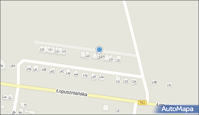 Kielce, Łopuszniańska, 12m, mapa Kielc