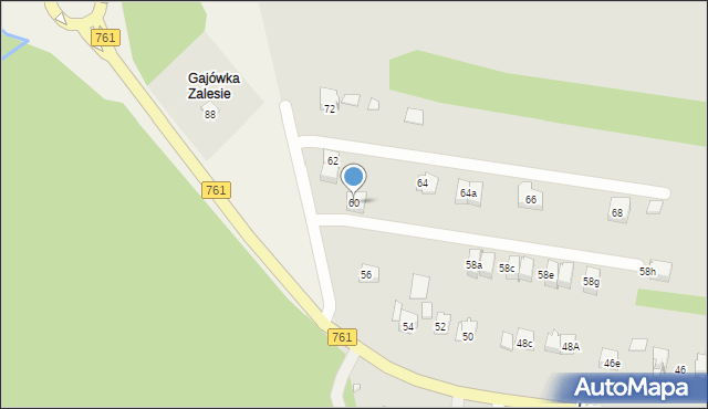 Kielce, Łopuszniańska, 60, mapa Kielc