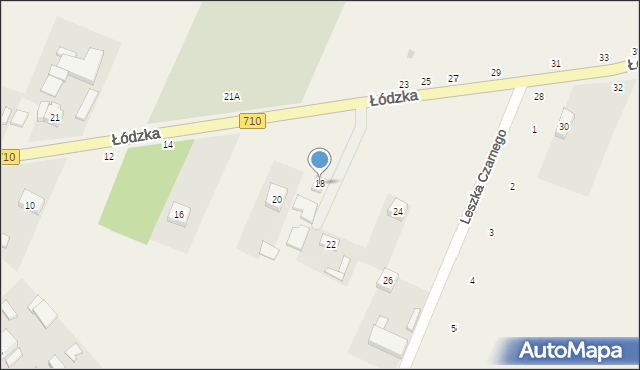 Kwiatkowice, Łódzka, 18, mapa Kwiatkowice