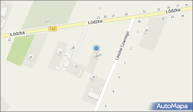 Kwiatkowice, Łódzka, 24, mapa Kwiatkowice