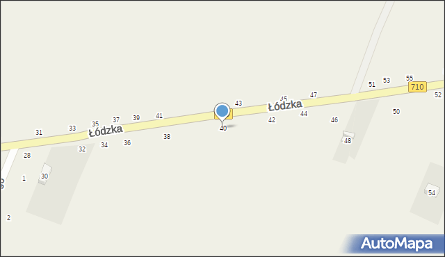 Kwiatkowice, Łódzka, 40, mapa Kwiatkowice