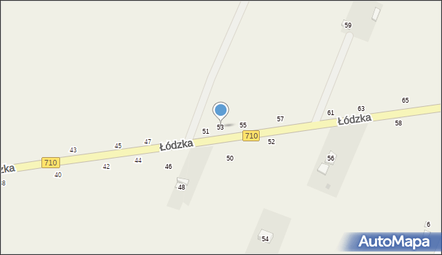 Kwiatkowice, Łódzka, 53, mapa Kwiatkowice