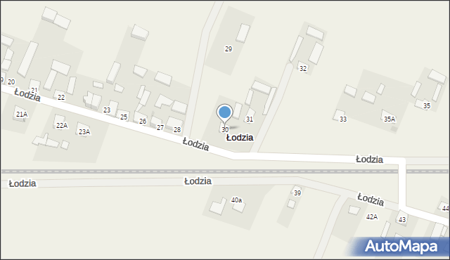 Łodzia, Łodzia, 30, mapa Łodzia