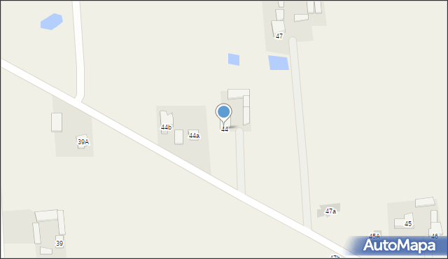 Łomnica, Łomnica, 44, mapa Łomnica