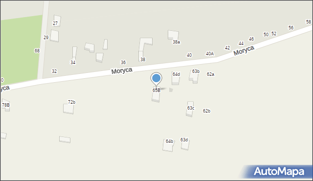 Longinówka, Longinówka, 65B, mapa Longinówka