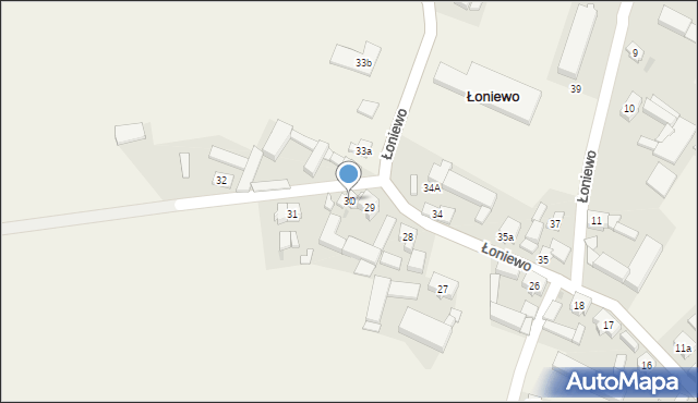Łoniewo, Łoniewo, 30, mapa Łoniewo