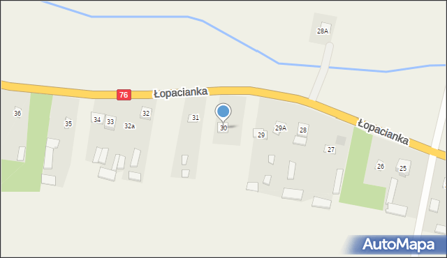 Łopacianka, Łopacianka, 30, mapa Łopacianka