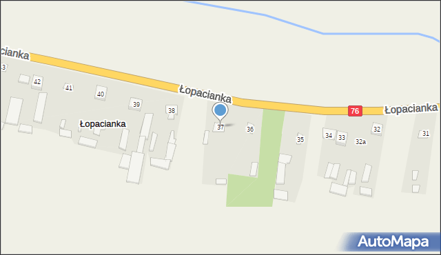 Łopacianka, Łopacianka, 37, mapa Łopacianka