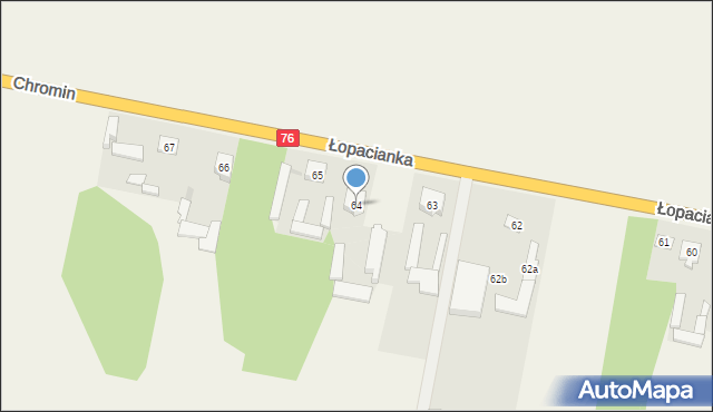 Łopacianka, Łopacianka, 64, mapa Łopacianka