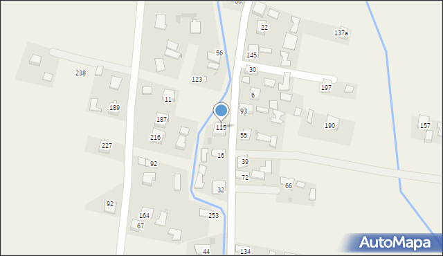 Łopoń, Łopoń, 115, mapa Łopoń