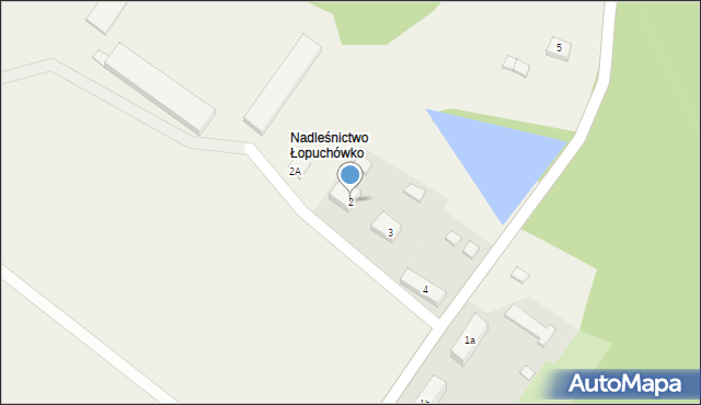 Łopuchówko, Łopuchówko, 2, mapa Łopuchówko