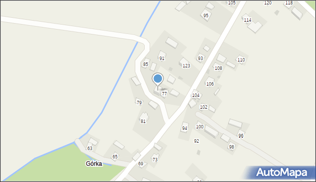Łopuszka Mała, Łopuszka Mała, 77A, mapa Łopuszka Mała