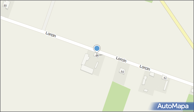 Lorcin, Lorcin, 65, mapa Lorcin