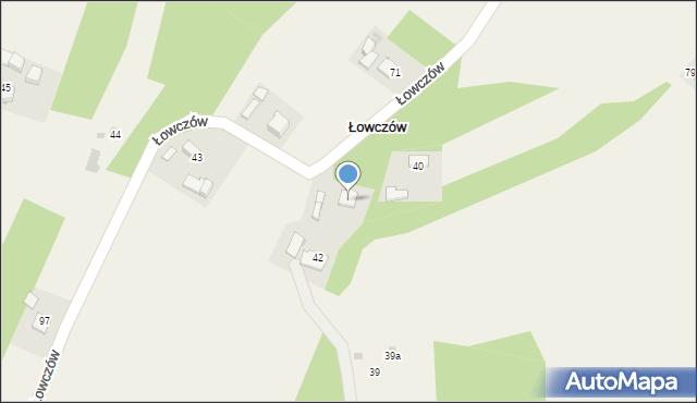 Łowczów, Łowczów, 35, mapa Łowczów