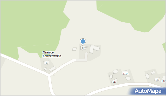 Łowczów, Łowczów, 6, mapa Łowczów