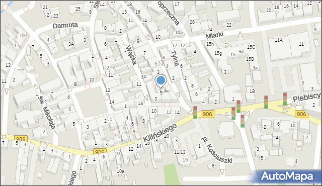 Lubliniec, Lompy Józefa, 5, mapa Lubliniec