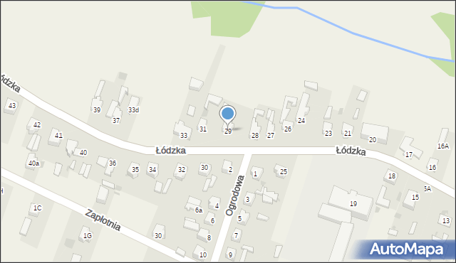 Lubochnia, Łódzka, 29, mapa Lubochnia