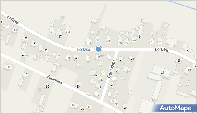 Lubochnia, Łódzka, 30, mapa Lubochnia