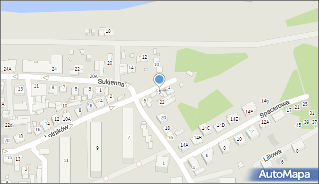 Nowy Dwór Mazowiecki, Lotników, 3, mapa Nowy Dwór Mazowiecki