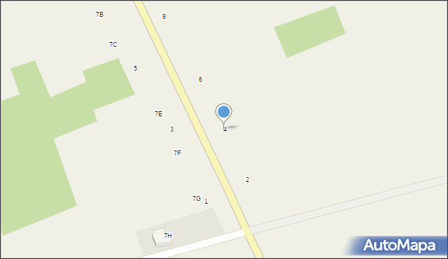 Podgórze, Łomżyńska, 4, mapa Podgórze