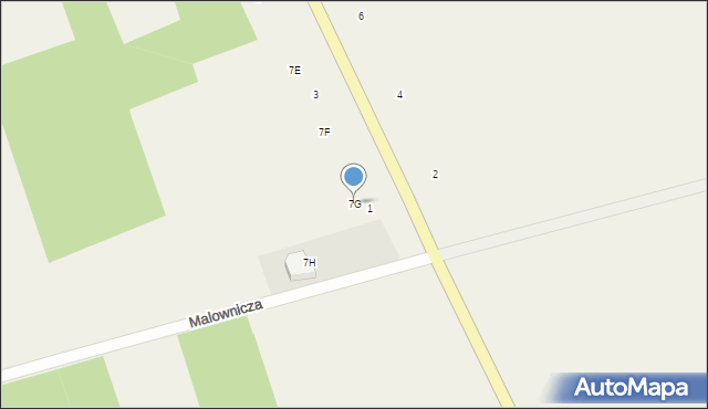 Podgórze, Łomżyńska, 7G, mapa Podgórze