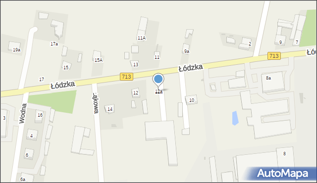 Rokiciny-Kolonia, Łódzka, 12a, mapa Rokiciny-Kolonia