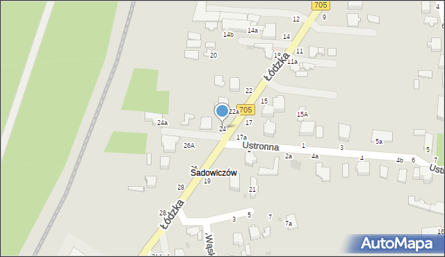 Skierniewice, Łódzka, 24, mapa Skierniewic