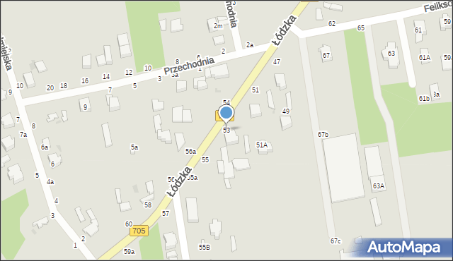 Skierniewice, Łódzka, 53, mapa Skierniewic