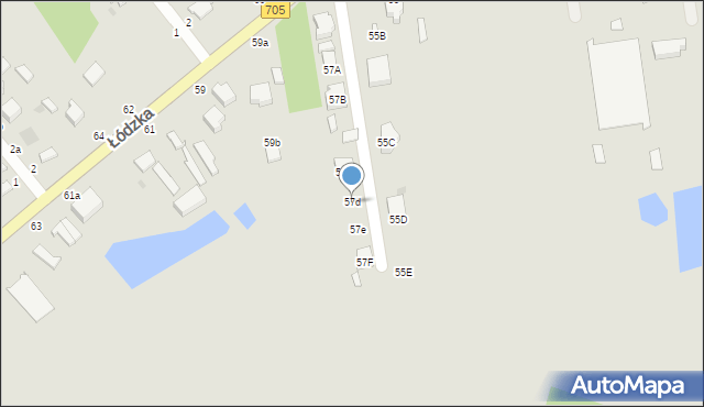 Skierniewice, Łódzka, 57d, mapa Skierniewic