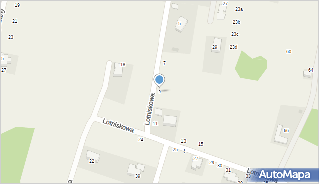 Zabierzów, Lotniskowa, 9, mapa Zabierzów