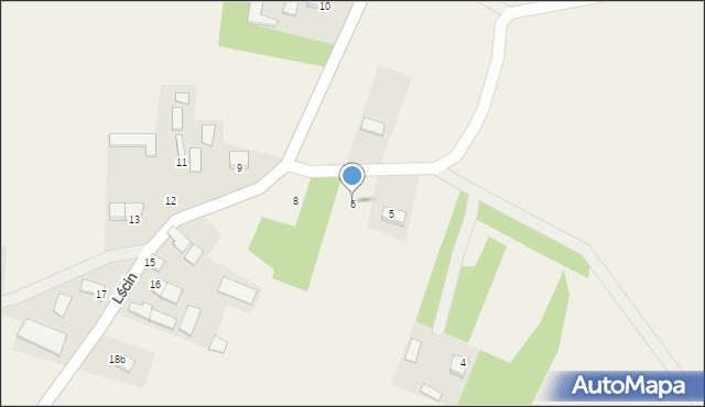 Lścin, Lścin, 6, mapa Lścin