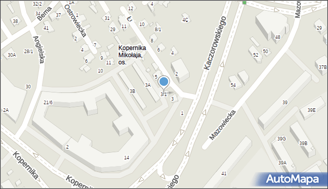 Białystok, Łukowska, 3/1, mapa Białegostoku