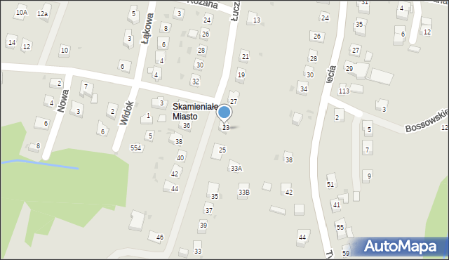 Ciężkowice, Łuczkiewiczów, 29, mapa Ciężkowice