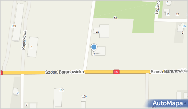 Grabówka, Lukrecjowa, 2, mapa Grabówka