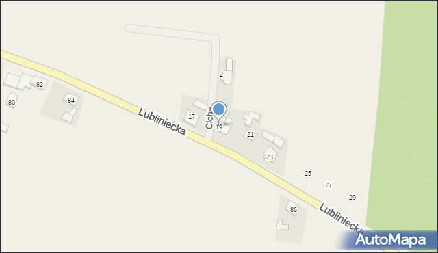 Grodzisko, Lubliniecka, 19, mapa Grodzisko