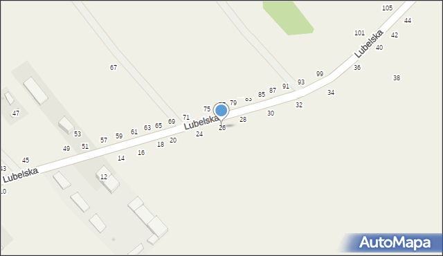 Karczmiska Drugie, Lubelska, 26, mapa Karczmiska Drugie