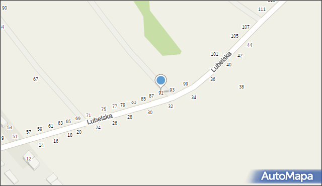 Karczmiska Drugie, Lubelska, 91, mapa Karczmiska Drugie