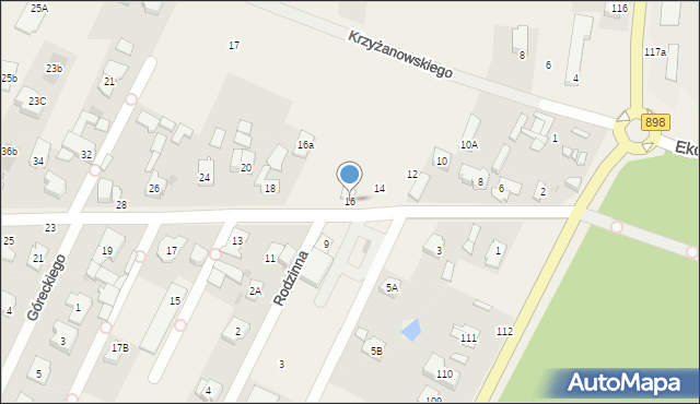 Klaudyn, Lutosławskiego Witolda, 16, mapa Klaudyn