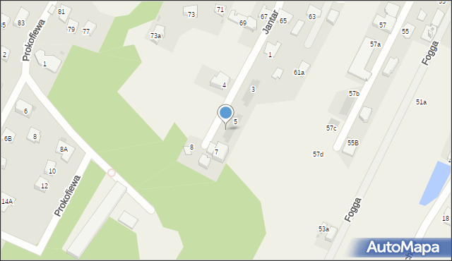 Klaudyn, Lutosławskiego Witolda, 65F, mapa Klaudyn