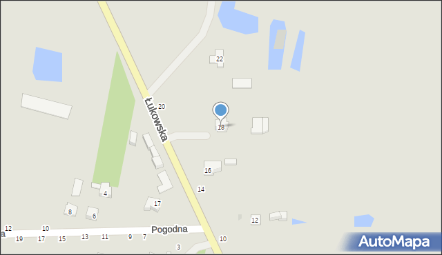 Kock, Łukowska, 18, mapa Kock