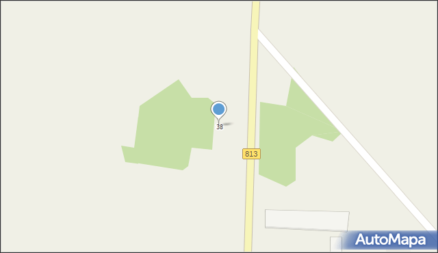 Komarówka Podlaska, Lubelska, 38, mapa Komarówka Podlaska