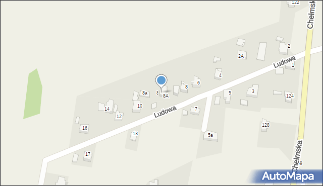 Kopciowice, Ludowa, 8a/2, mapa Kopciowice